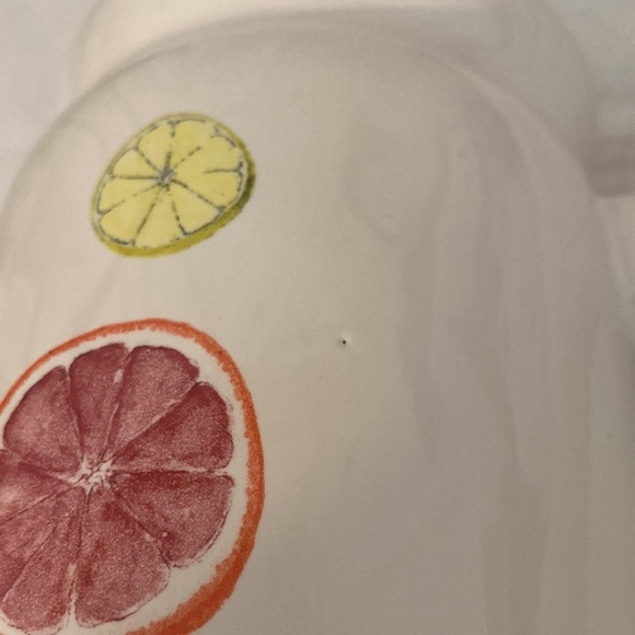 Rae Dunn Citrus Pitcher - Picture 3 of 5